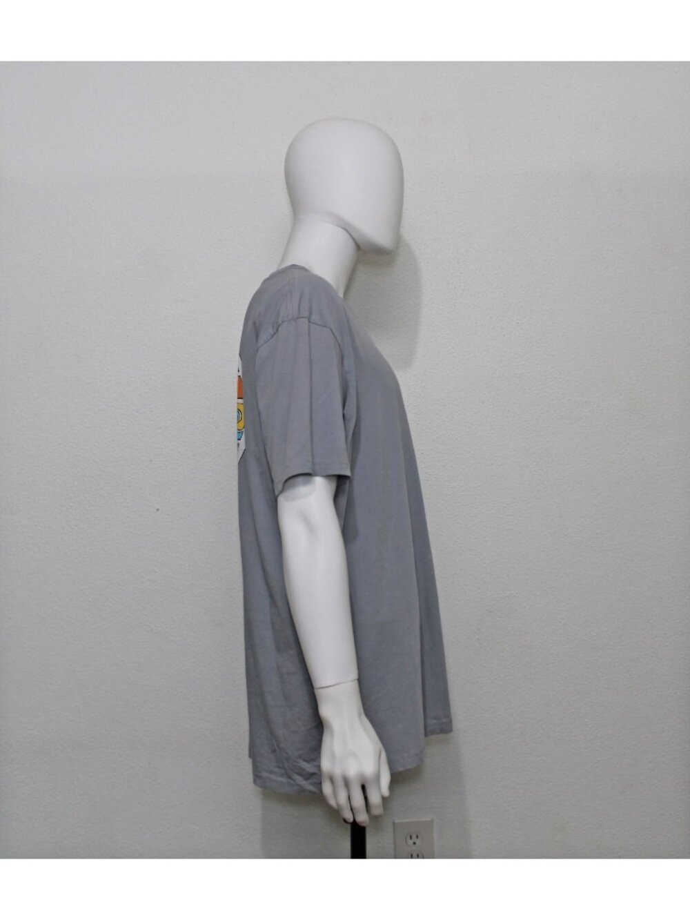 T-Shirt Sunshine State Cotton Color Grey Short Slave Size 2X - Picture 6 of 10